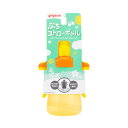 【送料込・まとめ買い×36個セット】ピジョン Pigeon ぷちストローボトル ハニーイエロー 150mL
