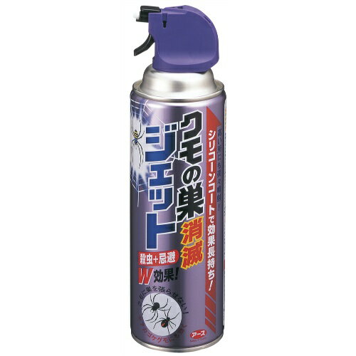 【送料無料・まとめ買い6個セット】アース製薬 クモの巣消滅ジェット450ML