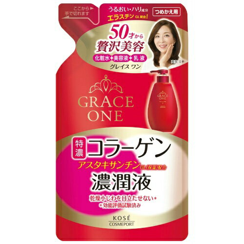 【送料無料・まとめ買い4個セット】コーセーコスメポート グレイスワン 濃潤液 つめかえ 200ML 【送料無料・まとめ買い4個セット】コーセーコスメポート グレイスワン 濃潤液 つめかえ 200ML