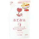 【送料無料・まとめ買い2個セット】サラヤ arau. アラウ 泡コンディショナー つめかえ用 450ml 無添加、天然ハーブ配合