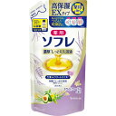 バスクリン 薬用ソフレ 濃厚しっとり入浴液 ホワイトフローラルの香り つめかえ用 400mL 医薬部外品