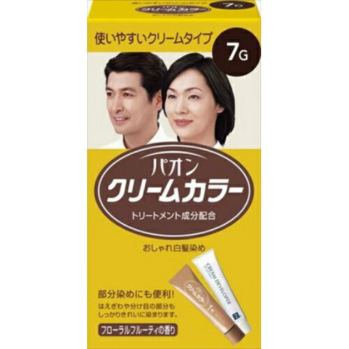 シュワルツコフ ヘンケル パオン クリームカラー7-G 自然な黒褐色 ( 白髪染め用ヘアカラー )