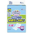 【送料無料・まとめ買い2個セット】大王製紙 アテント お肌安心パッド 軟便モレも防ぐ 軟便200g 約4回吸収 16枚入 ( 介護排泄尿とりパッド )