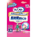 【送料無料・まとめ買い2個セット】ユニ・チャーム ライフリー うす型あんしんパンツ Lサイズ 4回吸収 18枚入