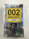 【メール便送料無料】オカモト うすさ均一 002EX ナチュラル Lサイズ 6個入り(4547691710505)オカモトのコンドーム スキン 避妊具