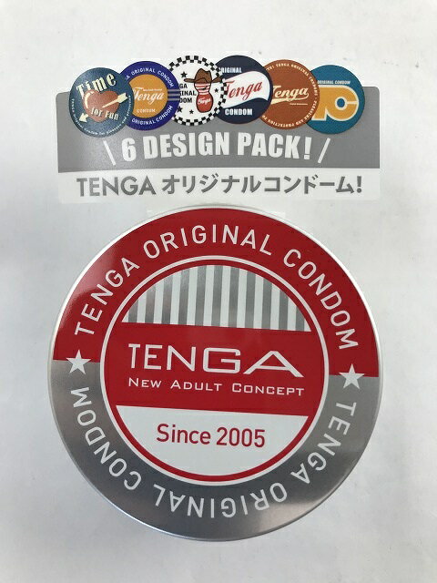 【×3個 配送おまかせ送料込】TENGA CONDOM テンガ コンドーム 6個入 1個