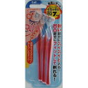 【×3個 配送おまかせ送料込】貝印 マユそり用カミソリ プチアイブローレザー L型 3本入