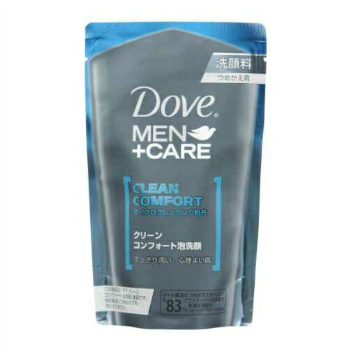 商品名：ユニリーバ ダヴ クリーンコンフォート 泡洗顔 つめかえ用 110ml ( 洗顔料 ダヴ 男性用 Dove MEN+CARE )内容量：110mlJANコード：4902111722696発売元、製造元、輸入元又は販売元：ユニリーバ・ジャパン株式会社原産国：タイ区分：化粧品商品番号：101-13840ブランド：Dove（ダヴ）マイクロ泡が毛穴の奥の汚れや皮脂まで素早く吸い上げて落とす泡洗顔料。男性の肌を考えた泡洗顔。■マイクロモイスチャー成分＊1が、肌の角層まで浸透、しっかり乾燥を防ぐ。＊1 保湿成分 ＊2 角質層■さわやかで清潔感ある香り。成分：水、ココイルグリシンK、PG、グリセリン、ラウロアンホ酢酸Na、水酸化K、クエン酸、硝酸Mg、EDTA 2Na、BHT、メチルパラベン、プロピルパラベン、メチルイソチアゾリノン、メチルクロロイソチアゾリノン、香料問合せ先：ユニリーバ・ジャパン株式会社、〒153-8578 東京都目黒区上目黒2-1-1、お客様相談室 0120-362-170、(受付時間：9時 17時 土・日・祝日を除く）広告文責：アットライフ株式会社TEL 050-3196-1510 ※商品パッケージは変更の場合あり。メーカー欠品または完売の際、キャンセルをお願いすることがあります。ご了承ください。