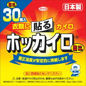 興和 ホッカイロ 貼るタイプ ミニ 30個入( カイロ 使い捨て 寒さ対策 )