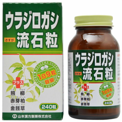 ※パッケージデザイン等は予告なく変更されることがあります。商品説明「ウラジロガシ 流石粒 240粒」は、ウラジロガシを主原料に金銭草、赤芽柏、熊柳をブレンドし飲みやすい粒状に仕上げた健康補助食品です。毎日の健康維持にお役立てください。賞味期...