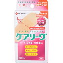 【送料無料・まとめ買い4個セット】ニチバン ケアリーヴ パワー&フィット Lサイズ 12枚入 CLP12L