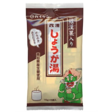 【カイゲンファーマ】改源 しょうが湯 15g×6袋