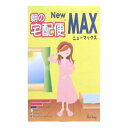 ※パッケージデザイン等は予告なく変更されることがあります。商品説明「朝の宅配便New MAX」は、「朝のスッキリ」を目的とした健康茶です。センナ太茎に加え、スッキリ成分のイヌリンを含んだチコリー、ダンディライオン、ヘリアンツス、ツベロススをプラスしました。ベースのはぶ茶は、芳香焙煎とフレッシュ焙煎の2種類をブレンドし、味も成分も重視しました。カップにティーバッグ1袋を入れ、そこに熱湯を注いでお召し上がりください。賞味期限等の表記についてパッケージに記載。原材料名・栄養成分等●原材料名：はぶ茶、センナ太茎(食用部位)、チコリー、ダンディライオン、ヘリアンツス・ツベロススブランド：昭和製薬製造元：昭和製薬 内容量：7g×24ティーバッグ 一日量(目安)：1-2ティーバッグ 約12-24日分JANコード：　4987351520363[昭和製薬]健康食品[ハブ茶]発売元、製造元、輸入元又は販売元：昭和製薬区分：健康食品広告文責：アットライフ株式会社TEL 050-3196-1510※商品パッケージは変更の場合あり。メーカー欠品または完売の際、キャンセルをお願いすることがあります。ご了承ください。