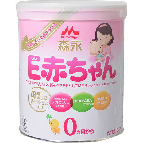 【送料込・まとめ買い×6個セット】森永 E赤ちゃん 800g