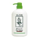 【送料無料・まとめ買い×2個セット】日本オリーブ ナチュラルマインド ボディーシャンプー 800mL