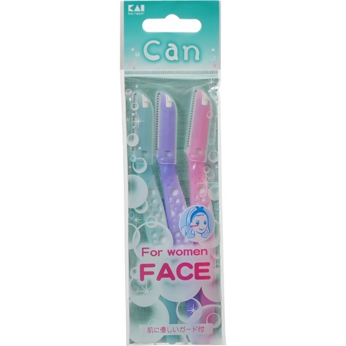 【送料込・まとめ買い×200個セット】貝印 キャンバブルL 3本入 FACE 女性用使い捨てカミソリ