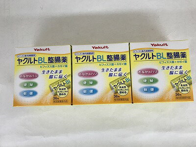 商品名：ヤクルト BL整腸薬 36包JANコード:4987424170235発売元、製造元、輸入元又は販売元：ヤクルト本社 医薬学術部 くすり相談室原産国：日本区分：指定医薬部外品商品番号：103-4987424170235広告文責：アットライフ株式会社TEL 050-3196-1510 ※商品パッケージは変更の場合あり。メーカー欠品または完売の際、キャンセルをお願いすることがあります。ご了承ください。