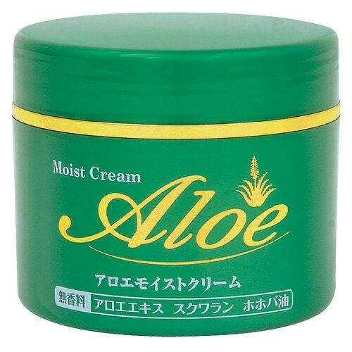 【×5個セット送料無料】アロエモイストクリーム160g無香料アロエエキス・スクワラン・ホホバ油配合