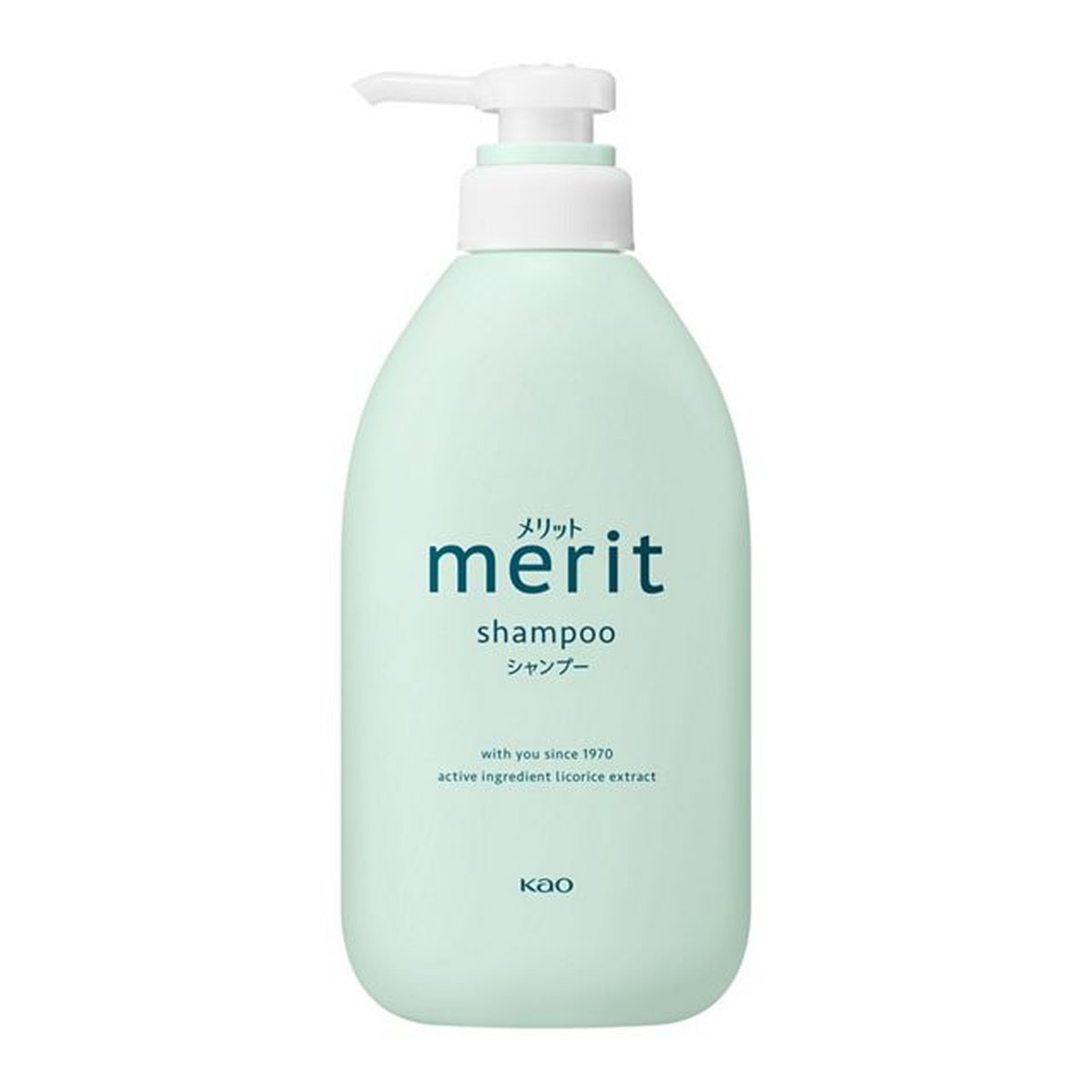 【配送おまかせ】花王 メリット シャンプー ポンプ 本体 450mL 医薬部外品 1個