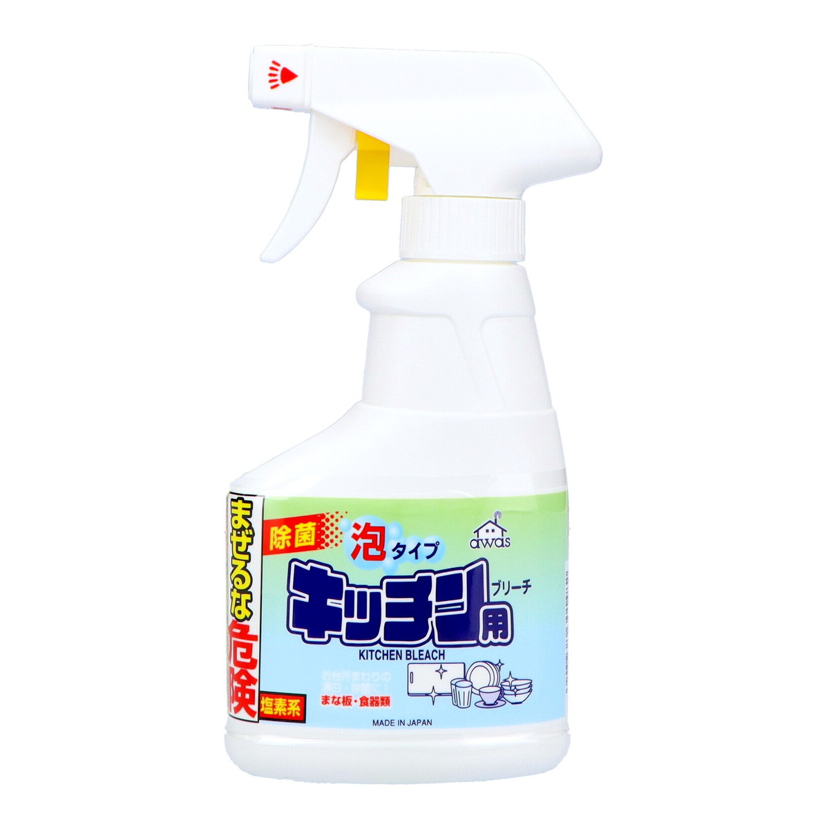 商品名：ロケット石鹸 キッチン用 ブリーチ 泡タイプ 300mL内容量：300mLJANコード：4903367301482発売元、製造元、輸入元又は販売元：ロケット石鹸原産国：日本商品番号：103-p001-4903367301482商品説明お台所まわりの漂白・除菌に！まな板・食器類広告文責：アットライフ株式会社TEL 050-3196-1510 ※商品パッケージは変更の場合あり。メーカー欠品または完売の際、キャンセルをお願いすることがあります。ご了承ください。