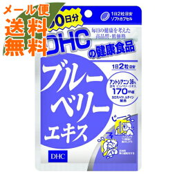 【メール便送料無料】DHC ブルーベリーエキス60日分 120粒入 アントシアニンサプリメント 1個