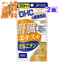 【×2個 メール便送料無料】DHC 肝臓エキス + オルニチン 20日分 60粒入