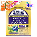 【×4個 メール便送料無料】小林製薬 ブルーベリールテインメグスリノ木 60粒入