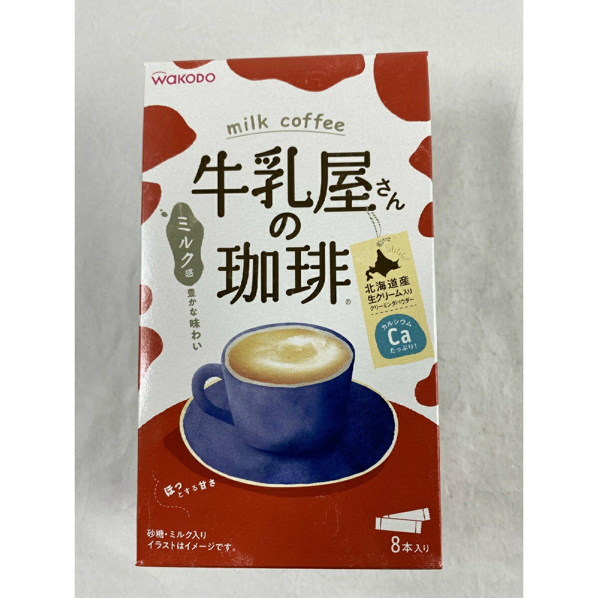 【送料込 まとめ買い×6個セット】アサヒグループ食品 和光堂 牛乳屋さんの珈琲 14g×8本入