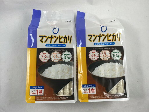 【×2個セット送料込み】大塚食品 マンナンヒカリ 75g×7本 (4901150530514) 【×2個セット送料込み】大塚食品 マンナンヒカリ 75g×7本 (4901150530514)