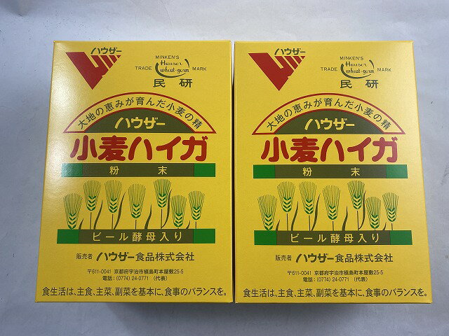 【×2個セット送料込み】ハウザー 小麦ハイガ(小麦胚芽) 粉末(4977571214517)