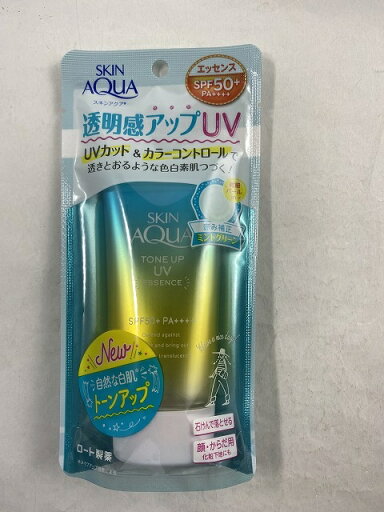 ロート製薬 スキンアクア トーンアップUV エッセンスミントグリーン 80g ロート製薬 スキンアクア トーンアップUV エッセンスミントグリーン 80g