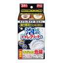 【送料込・まとめ買い×6個セット】ライオンケミカル ピクス 泡の トイレクリーナー 3包入(3)