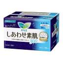 【送料込・まとめ買い×6個セット】花王 ロリエエフ しあわせ素肌 多い夜用 羽つき 10個入