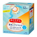 【送料込・まとめ買い×4個セット】花王 めぐりズム 蒸気でホットアイマスク メントールin 12枚入(4901301348159)アイケア用品(4)