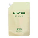 【送料込・まとめ買い×4個セット】ミヨシ石鹸 無添加せっけん 泡のハンドソープ リフィル 1L つめかえ用(4)