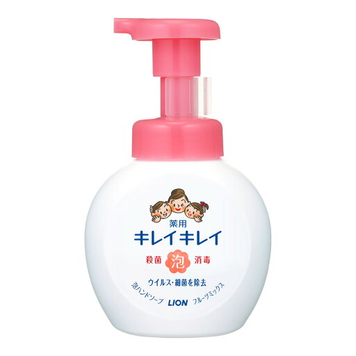 【×2個セット送料無料】ライオン キレイキレイ 薬用泡ハンドソープ フルーツミックス ポンプ ( 内容量:250ML )(4903301240990) 【×2個セット送料無料】ライオン キレイキレイ 薬用泡ハンドソープ フルーツミックス ポンプ ( 内容量:250ML )(4903301240990)