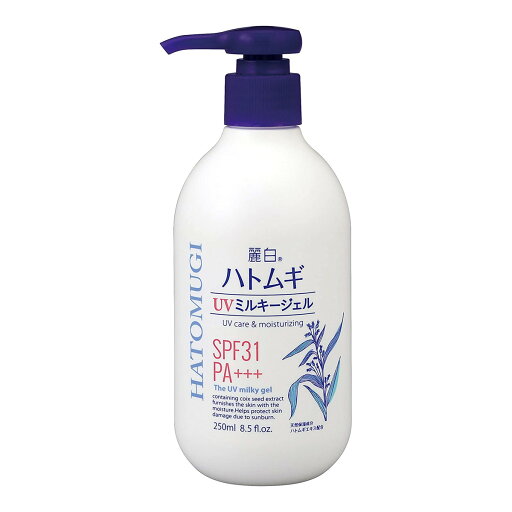 熊野油脂 麗白 ハトムギ UVミルキージェル 250ml 熊野油脂 麗白 ハトムギ UVミルキージェル 250ml