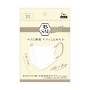 【送料込・まとめ買い×8個セット】日翔 彩 SAI 立体 シルクフィールマスク ホワイト×ベージュ ふつう 7枚入(4)