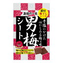 【×2個 配送おまかせ】ノーベル製菓 男梅シート 27g 梅ぼしシート|詳細画像