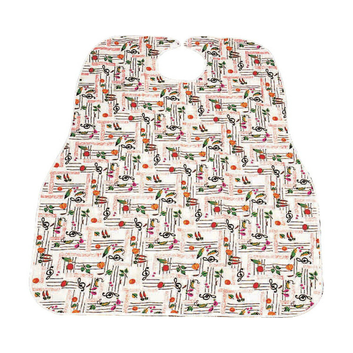 【配送おまかせ】松本ナース産業 食事用 防水 エプロン 400 イエロー ※画像はイメージ。色はイエローです。 1個 ◆送料無料◆