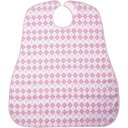 【配送おまかせ】日本エンゼル 食事用エプロン ダイヤ ピンク 1個 ◆送料無料◆