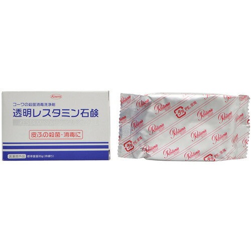 コーワ 透明レスタミン石鹸 80g　(498