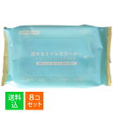 【送料込・まとめ買い×8個セット】ペーパーテック 流せるトイレクリーナー 厚手 ミントの香り 24枚入