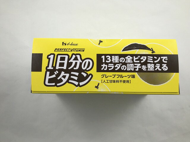 【×18個セット送料無料】ハウスウェルネス パーフェクトビタミン 1日分のビタミンゼリー グレープフルーツ 180g(4530503874830)