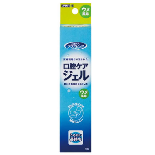 【×10本セット送料無料】川本産業 マウスピュア　口腔ケアジェルウメ風味 40g(4987601467745)