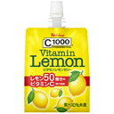 【送料無料・まとめ買い×6個セット】ハウスウェルネス C1000 ビタミンレモンゼリー 180g