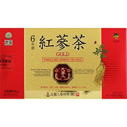 【送料無料・まとめ買い×10個セット】高麗 紅参茶ゴールド 30包