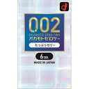 【送料無料・まとめ買い8個セット】オカモトゼロツー たっぷりゼリー 0.02コンドーム 6個入