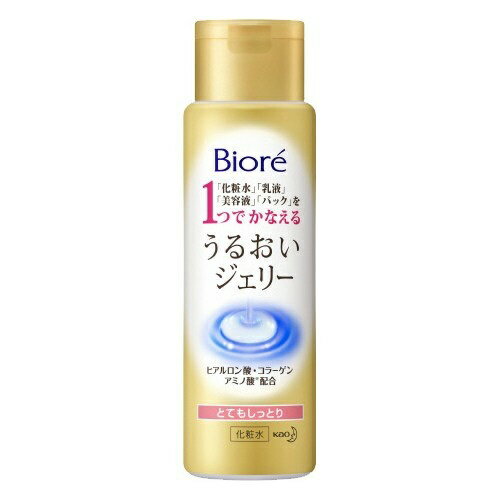 【送料無料・まとめ買い2個セット】花王 ビオレ うるおいジェリー とてもしっとり 本体 180ml