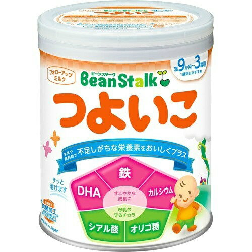 【送料無料・まとめ買い×8個セット】雪印ビーンスターク ビーンスターク つよいこ 小缶 300g